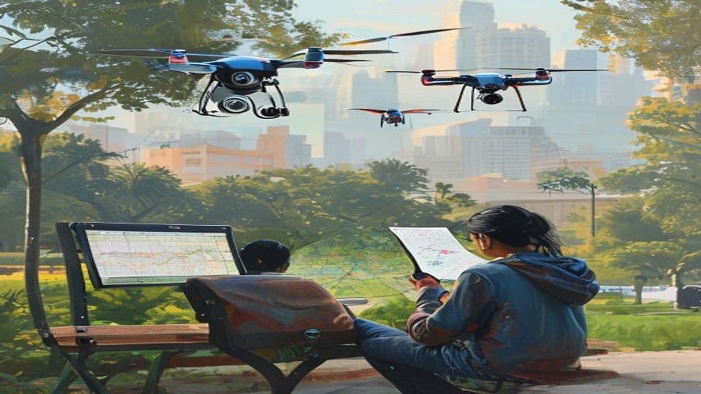 Drone Flying in India
